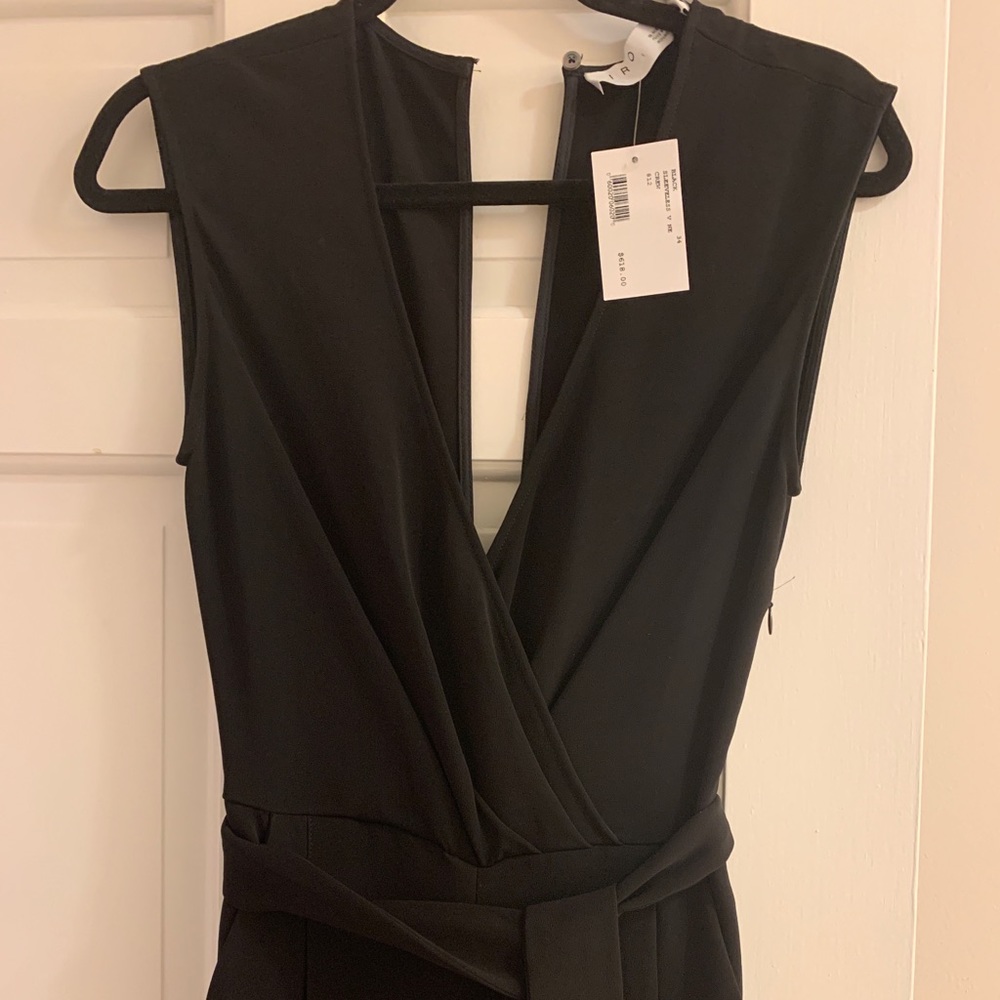 IRO V-Neck Sleeveless Belted Jumpsuit w/ Pockets - Picture 4 of 4